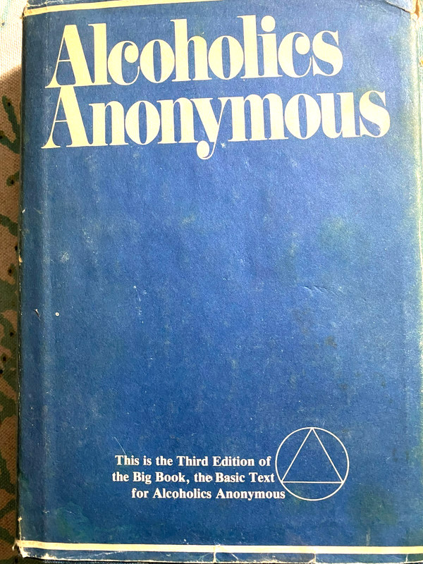 RARE 3rd Edition! Alcoholics Anonymous (1984) AA Addiction FINE HC w/JACKET