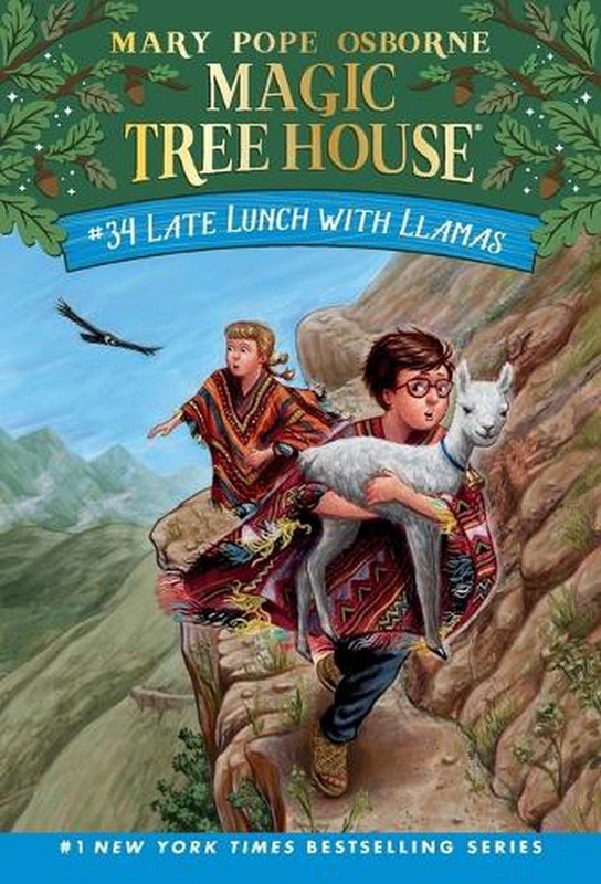 Late Lunch with Llamas by Mary Pope Osborne (English) Paperback Book