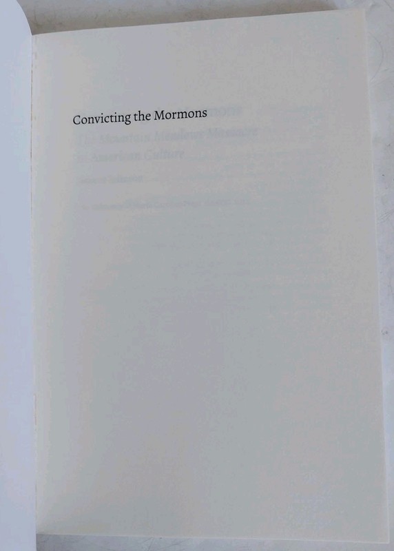 Convicting the Mormons : The Mountain Meadows Massacre in American Culture by... gallery