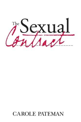 The Sexual Contract by Carole Pateman: Used