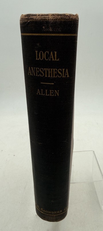1916 Local and Regional Anesthesia 1st Edition Hardcover Medical Textbook RARE