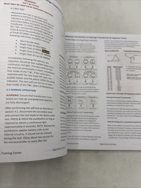 IBEW 465 Apprentice Binder Advanced Secondary Year 2 Program Training Lineman gallery