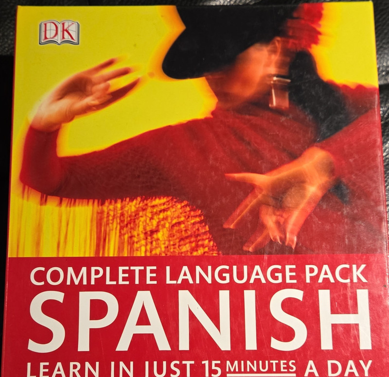 DK Complete Language Pack Spanish Box Set Book & Audio CD Learn in 15 Min/Day