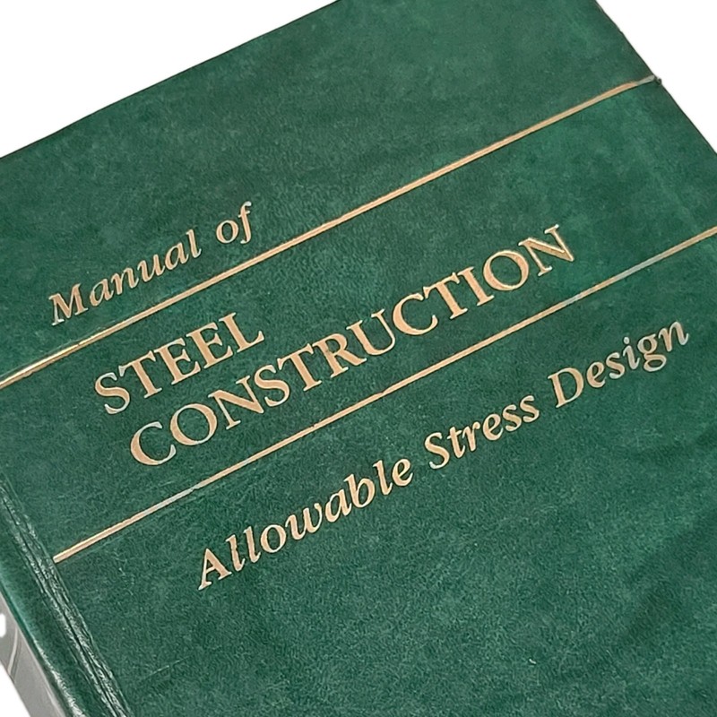 AISC Manual of Steel Construction ASD 9th Ed FLEXIBLE COVER Allowable Stress