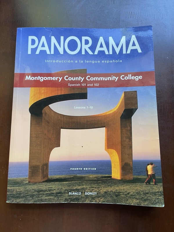 Panorama Spanish 101 102 Lessons, 1-10 4th Edition Textbook –