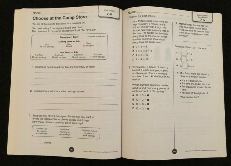 3rd Grade - TEACHER'S RESOURCE MASTERS (5 book set) (2012, Pearson) gallery