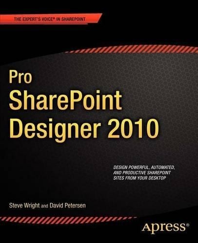 Steve Wright David Petersen Pro SharePoint Designer 2010 (Paperback)