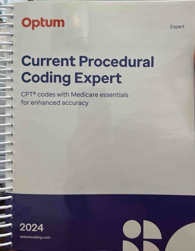 Current Procedural Coding Expert 2024 Spiral Book By Optum