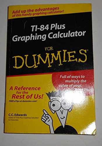 Ti-84 Plus Graphing Calculator for – Paperback, by Edwards C. C. – Very Good