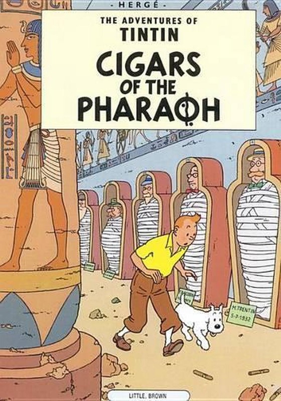 The Adventures of Tintin: Cigars of the Pharoah by Herge Herge (English) Paperba