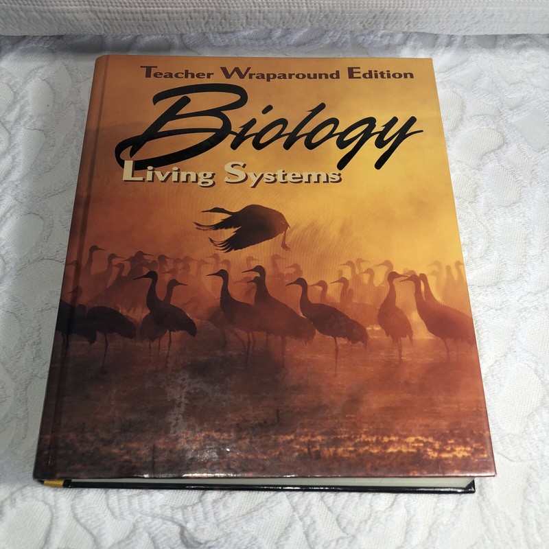 BIOLOGY LIVING SYSTEMS TEACHER WRAPAROUND EDITION By Macmillan/McGraw-Hardcover
