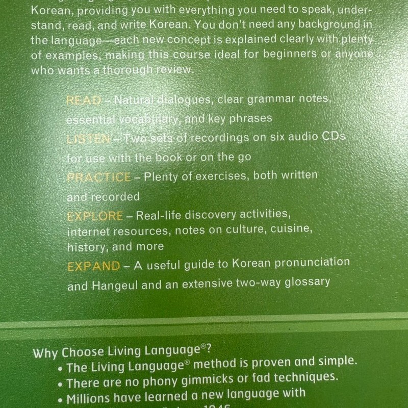 Random House Living Language Korean - A Complete Course for Beginners gallery