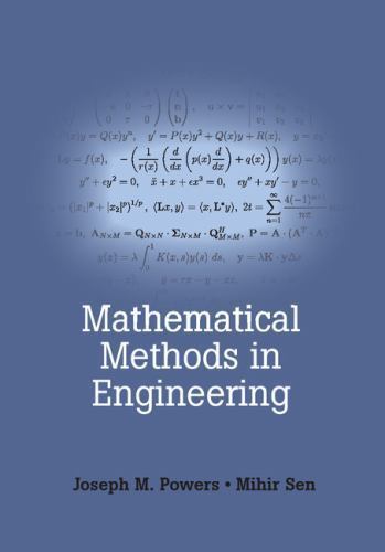Mathematical Methods in Engineering by Professor Powers, Joseph M: New