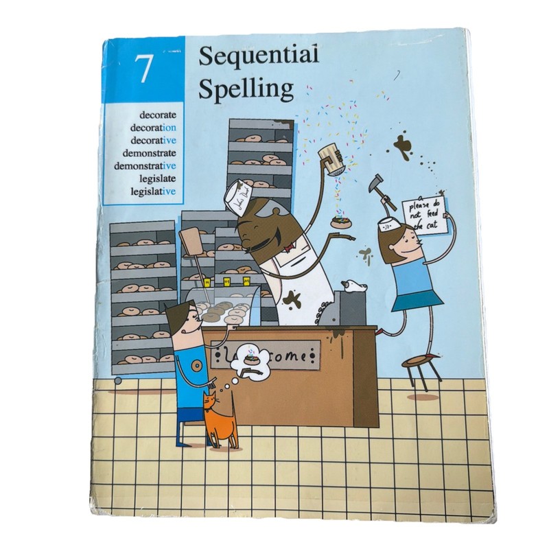 Sequential Spelling 7 Workbook PB Textbook Don McCabe Spelling