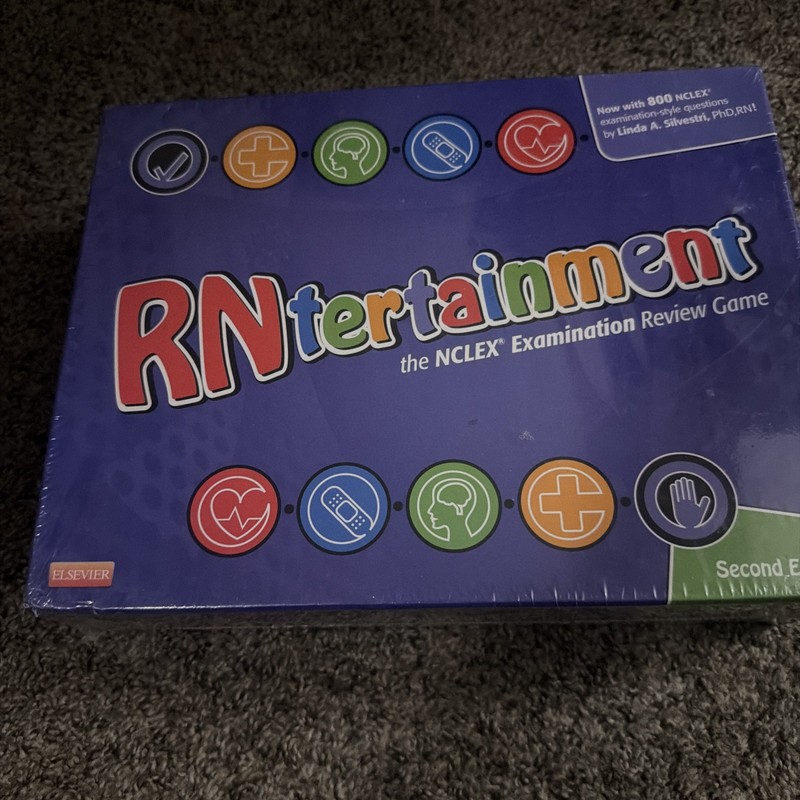 RNtertainment: The NCLEX Examination Review Game 2nd Edition Nurse