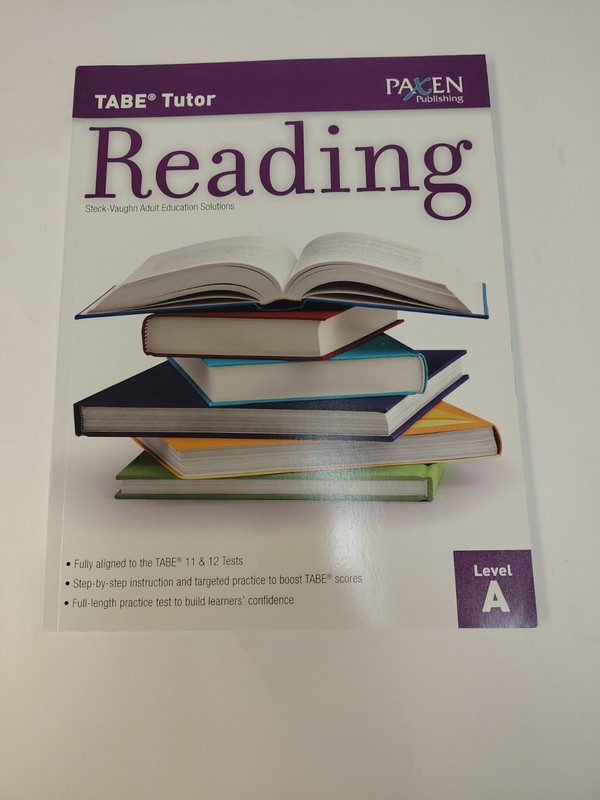 TABE Tutor Paxen Reading steck-Vaughn adult Education Solutions Level A