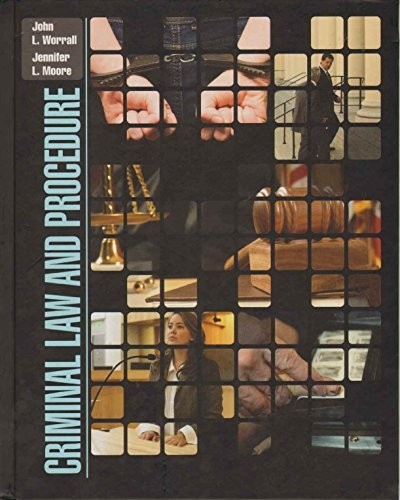 Criminal Law and Procedure, Moore, Jennifer