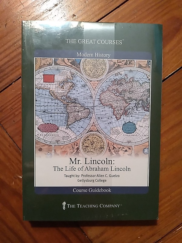 Mr. Lincoln :The Life of Abraham Lincoln by Allen Guelzo (DVD)Lectures W/Guide