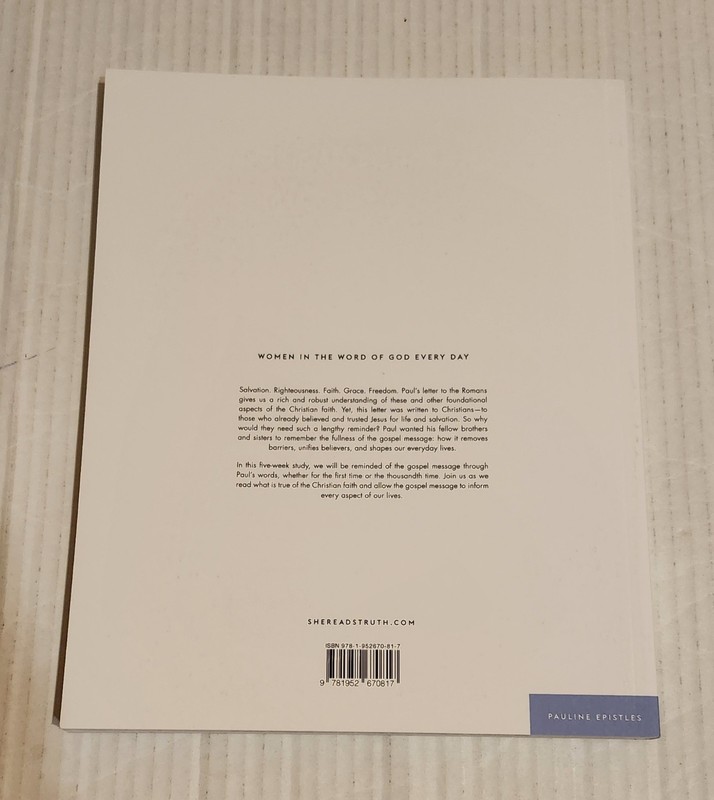 She Reads Truth ROMANS Workbook Christian Study Guide Bible Jesus Scriptures gallery