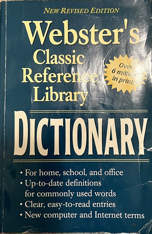 Webster’s Classic Reference Library Dictionary New Revised Edition McGraw Hill