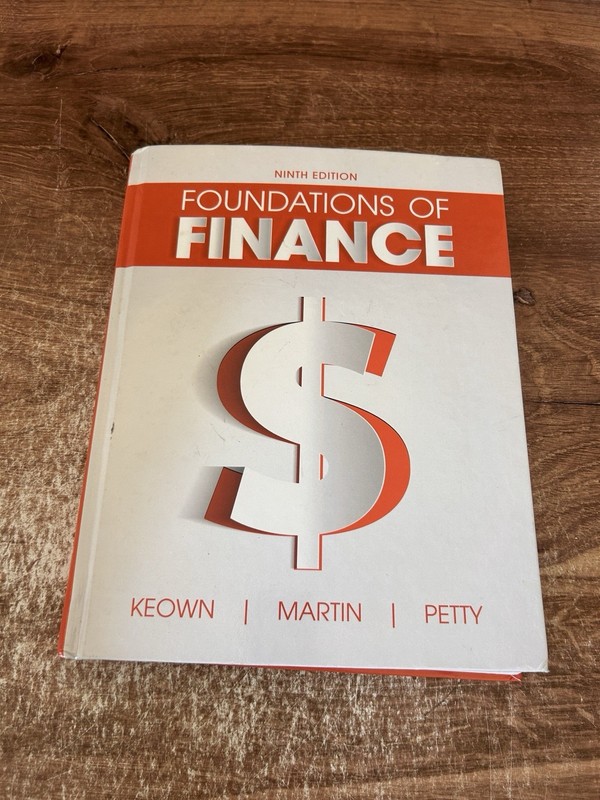 Foundations of Finance, -Hardcover , by Keown Arthur; Martin – Acceptable