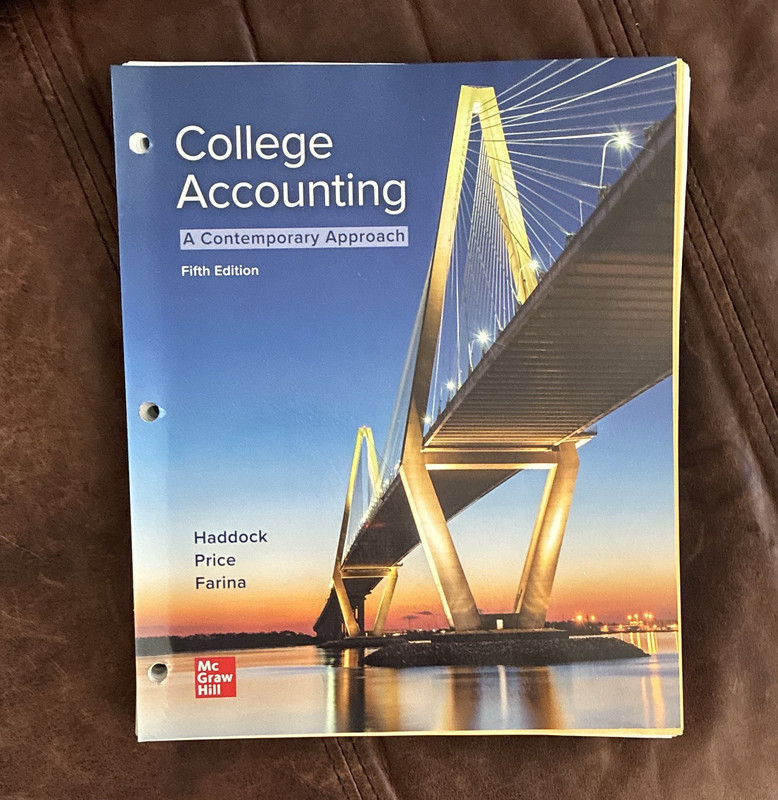 McGraw-Hill College Accounting: A Contemporary Approach 5th Ed Loose-Leaf 2016