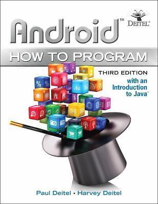 Android How to Program – Paul Deitel, 0134444302, paperback