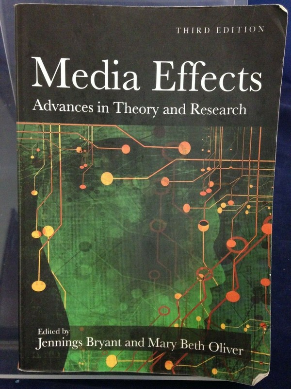 Media Effects, Jennings Bryant & Mary Beth Oliver (3rd, 2008) A PB 190208