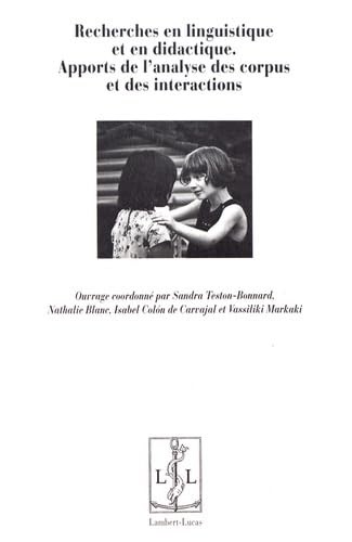 Recherches en linguistique et en didactiq…, Collectif