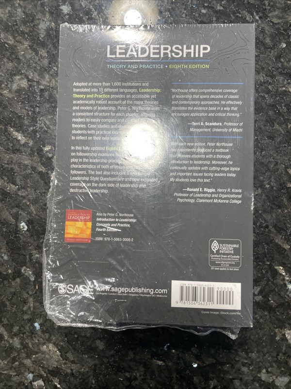 Leadership : Theory and Practice by Peter G. Northouse (2018, Trade Paperback) gallery