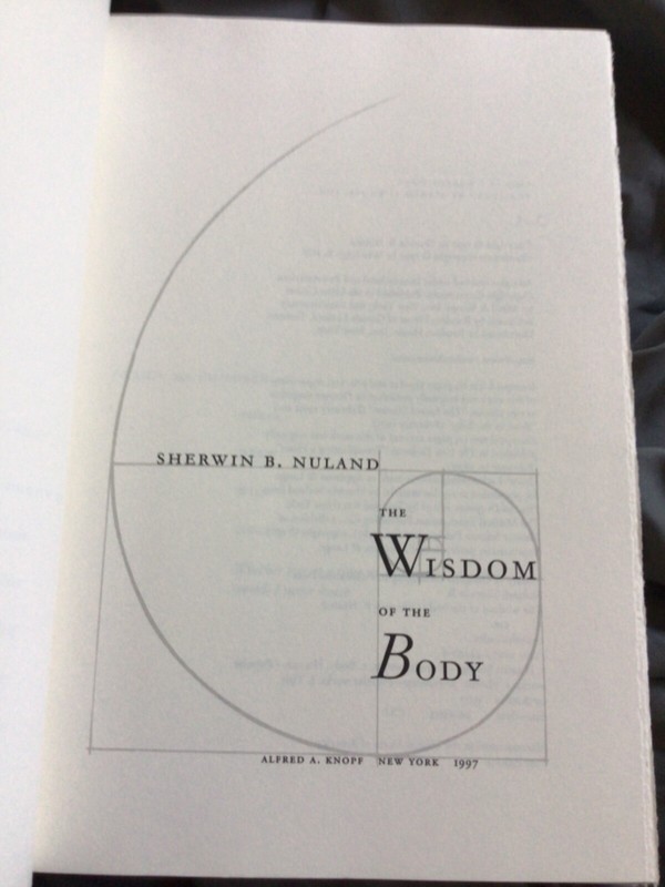 The Wisdom of the Body by Sherwin B. Nuland (1997, Hardcover) gallery