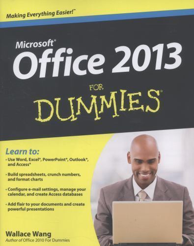 Office 2013 For Dummies by Wang, Wallace