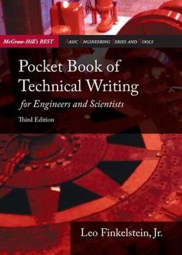 Technical Writing for Engineers & Scientists by Leo Finkelstein: Used