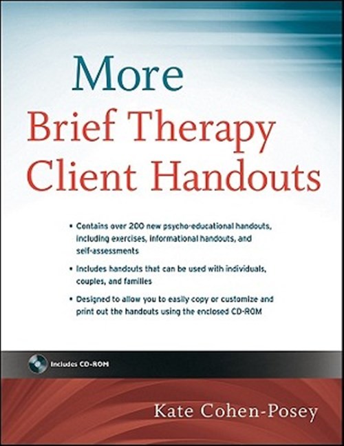 More Brief Therapy Client Handouts, Paperback by Cohen-Posey, Kate, Brand New…