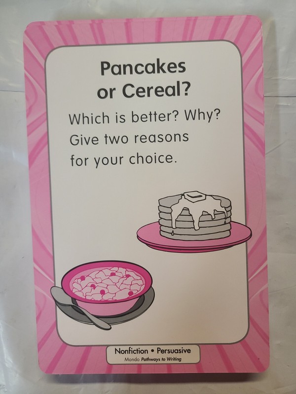 Mondo Pathways to Writing / WRITING TASK CARDS GRADE K / NEW gallery
