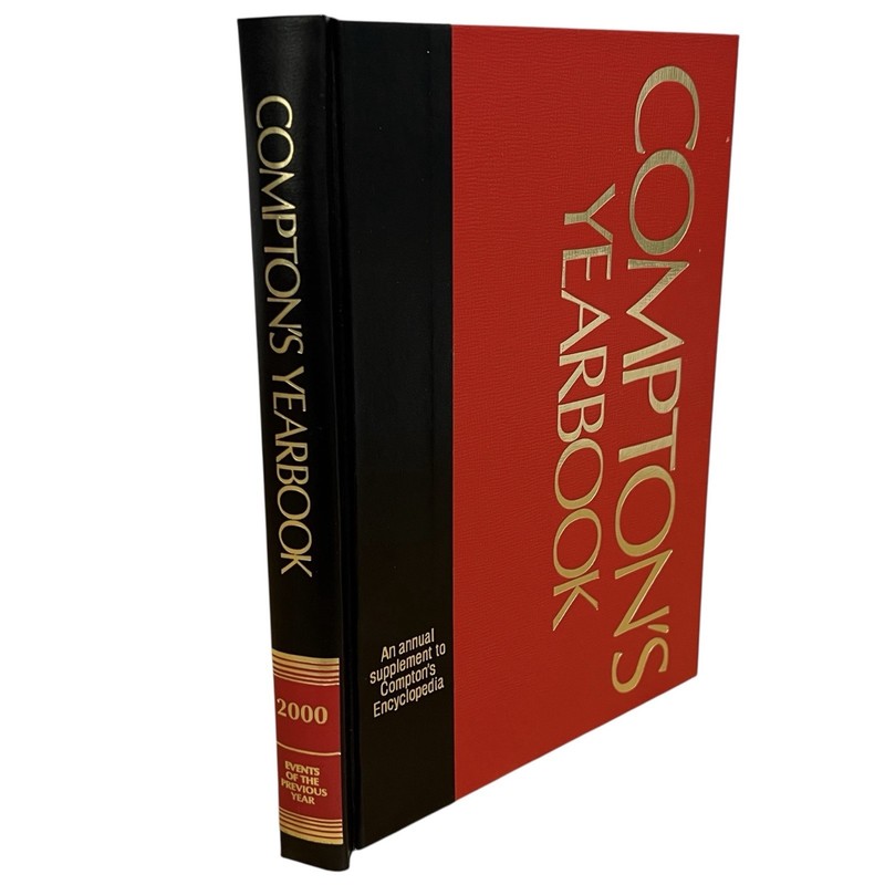 Compton’s Yearbook 2000 Events of the Previous Year Annual Supplement HC