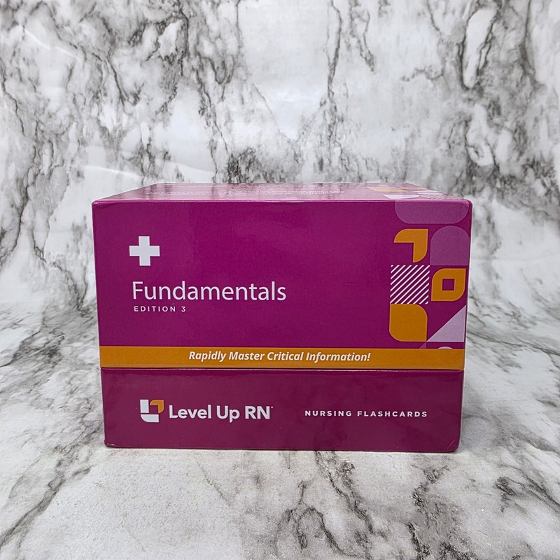 Level Up RN Fundamentals Edition 3 Nursing Flashcards