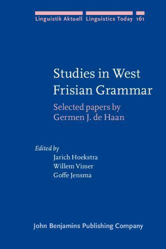 Linguistik Aktuell/Linguistics Today Ser.: Studies in West Frisian Grammar by…