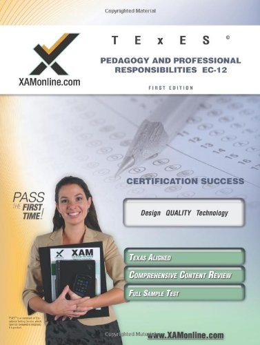 TEXES PEDAGOGY AND PROFESSIONAL RESPONSIBILITIES EC-12 By Sharon A Wynne *VG+*