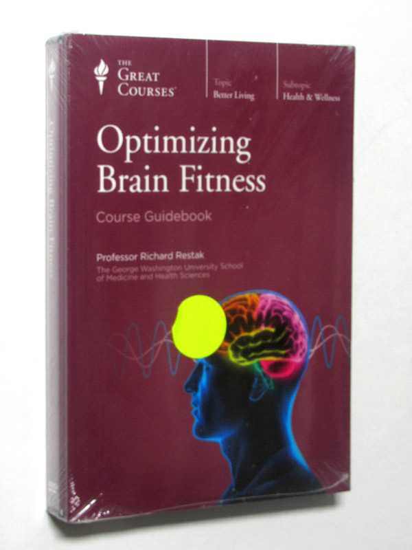 Optimizing Brain Fitness NEW/SEALED the Great Courses DVD box Set buy2 get1 FREE