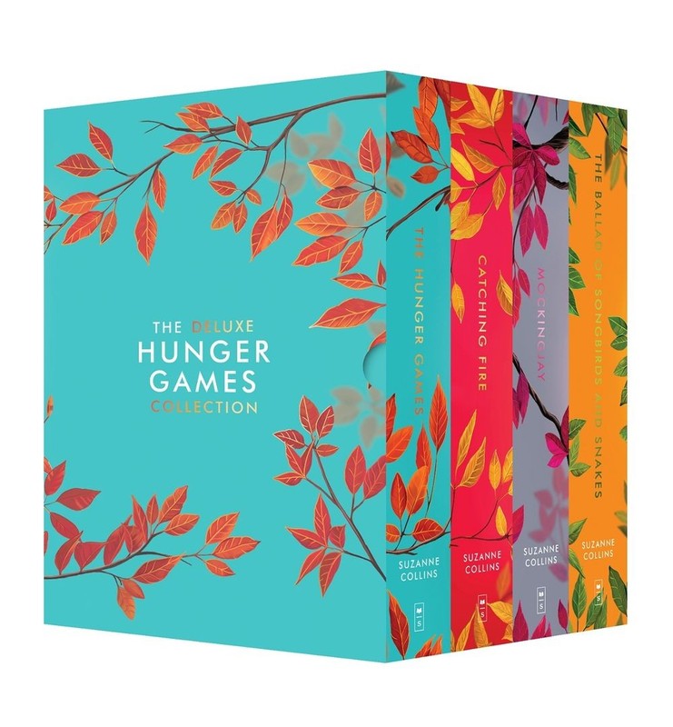 The Deluxe Hunger Games Collection by Suzanne Collins Hardcover Book