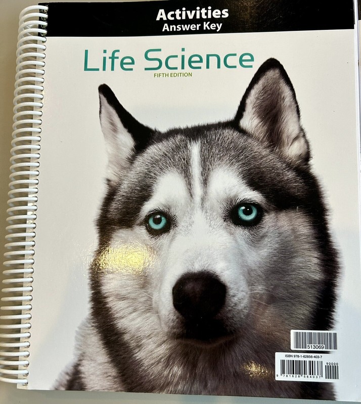 BJU Life Science lab manual, test key and manual key 5th edition gallery