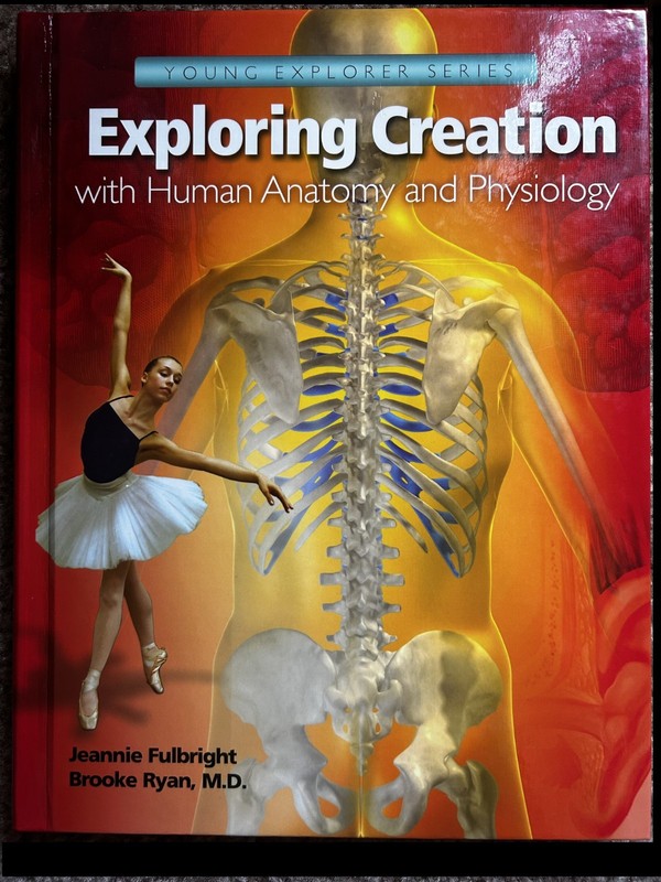 Apologia Exploring Creation Human Anatomy Physiology Textbook & Notebook Bundle