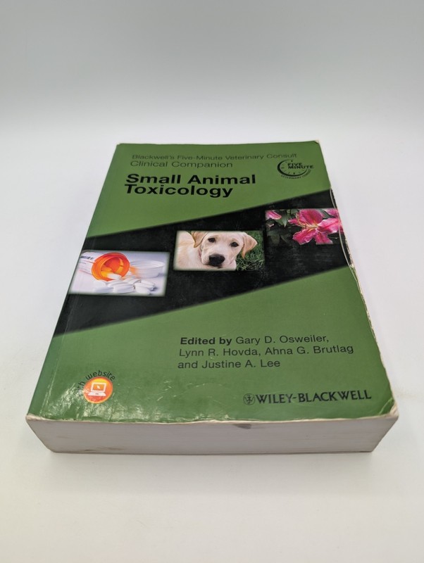 Small Animal Toxicology by Gary D. Osweiler (2010, Trade Paperback)