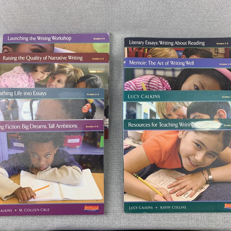 Lucy Calkins Units of Study for Teaching Writing Grades 3-5 – 7 Books & CD