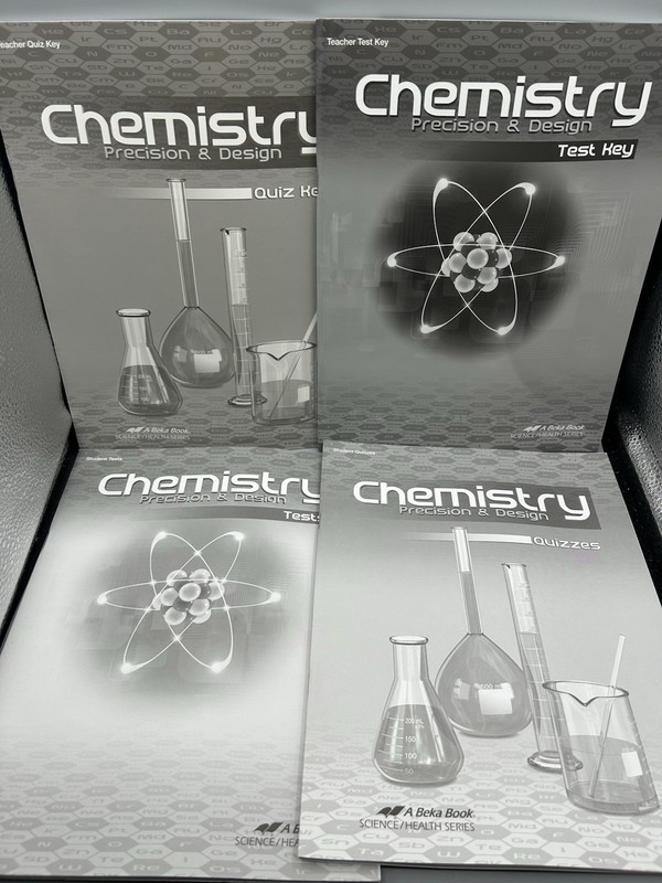 Abeka Chemistry Precision and Design Quiz Key Quizzes Test Key Tests 11th Grade
