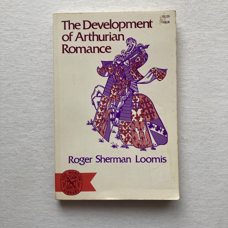 Vintage 1970 The Development Of Arthurian Romance Loomis Norton PB USA Legend