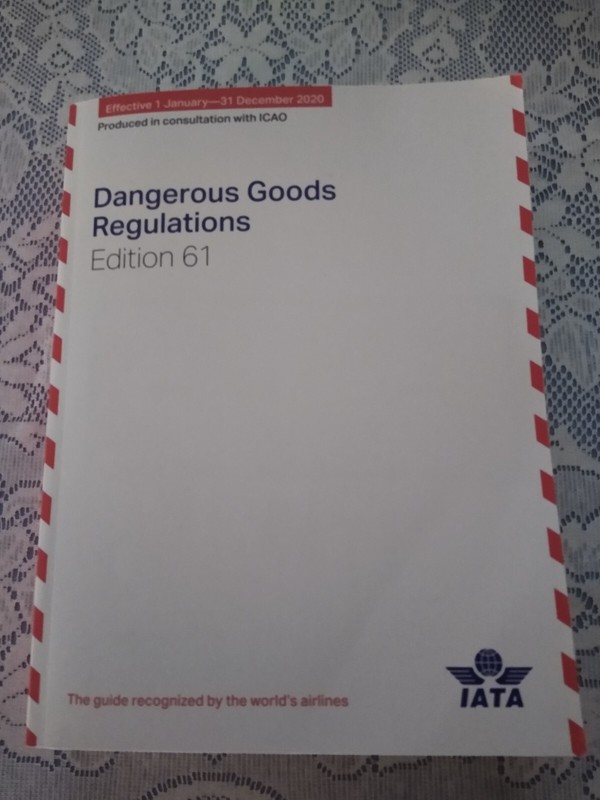 IATA Dangerous Goods Regulations 61st Edition 2020 Hazmat Rules