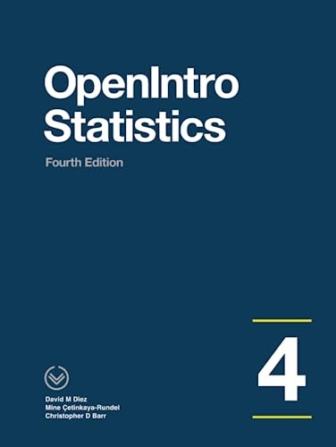 OpenIntro Statistics: Fourth Editio…, Barr, Christoph