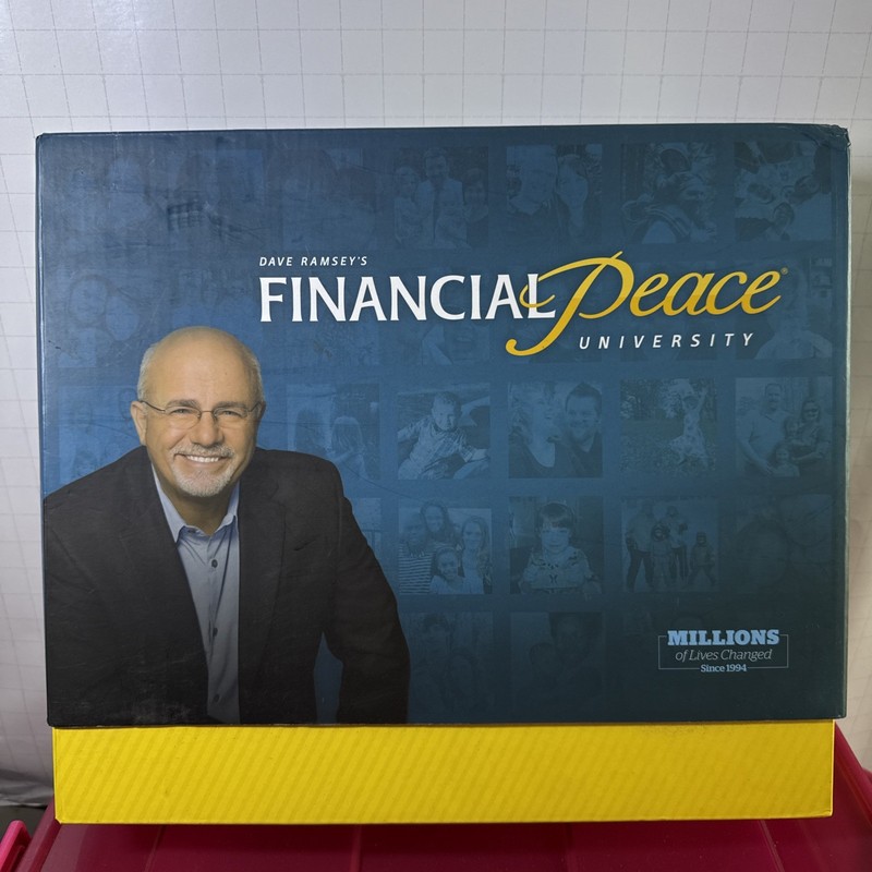 Dave Ramsey’s Financial Peace University Membership Kit Premium Budget Tool New